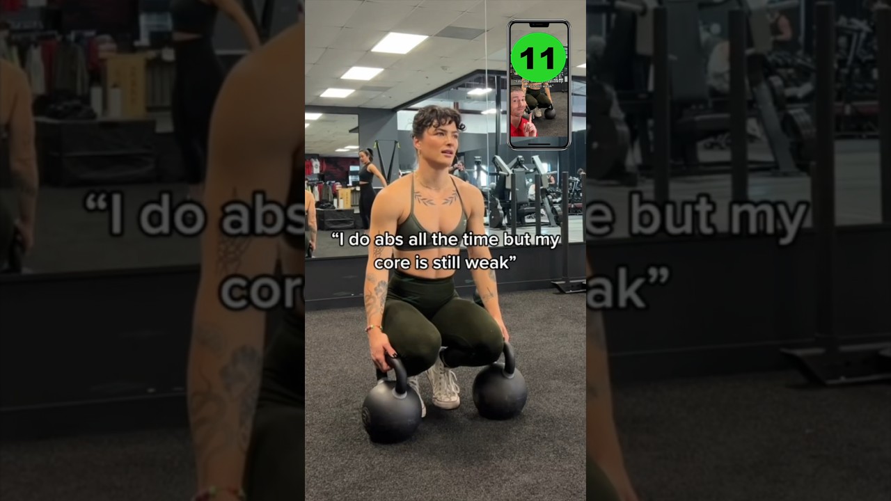 She Developed a Strong Core!