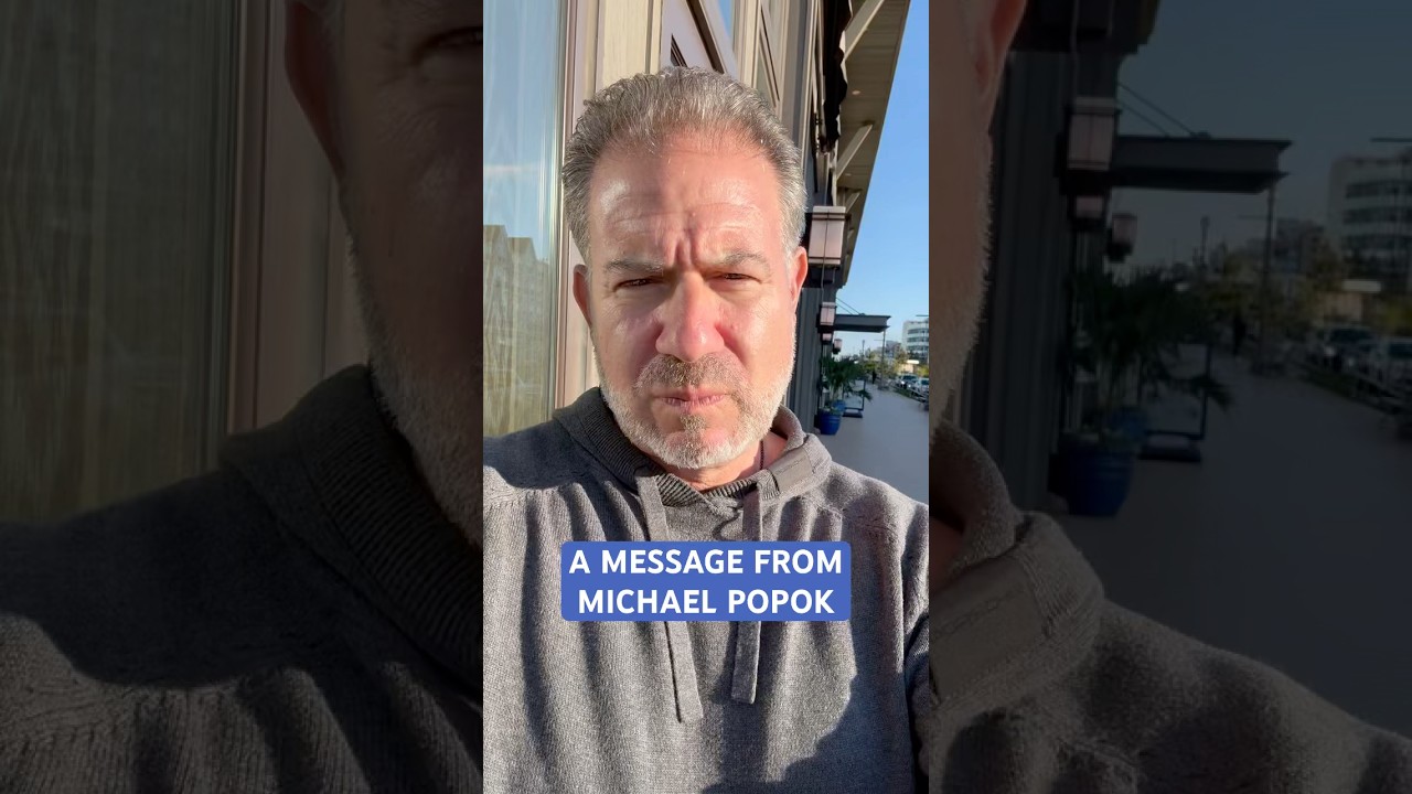 Michael Popok Shares a Heartfelt Message ❤️