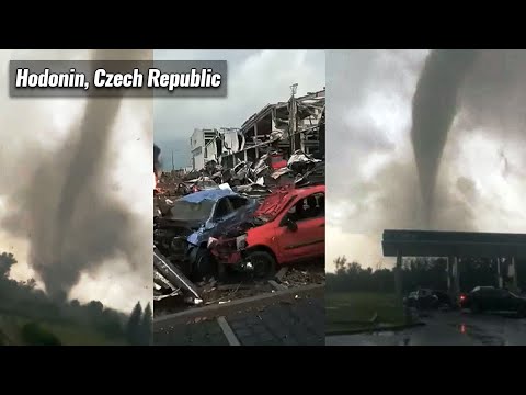 Tornádo Hodonín OBROVSKÉ ŠKODY! #Hrusky #Luzice #Mikulcice #shorty