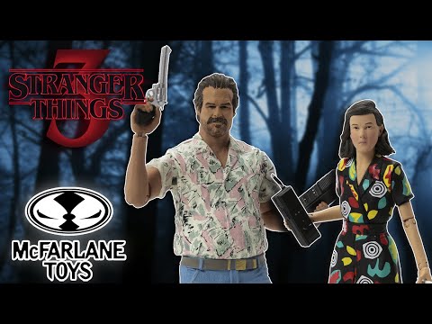 Stranger Things Season 3 Chief Hopper and Eleven | Action Figure Review