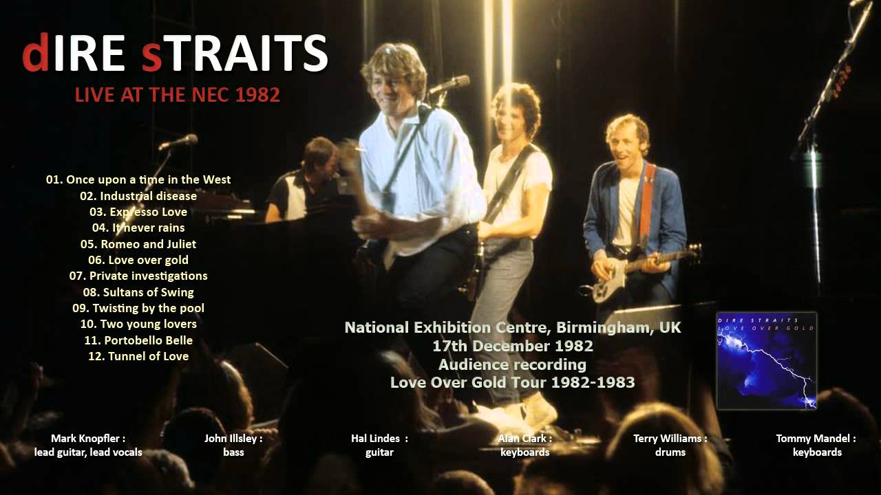 Dire Straits - Twisting by the Pool (1982, Birmingham) 🎶