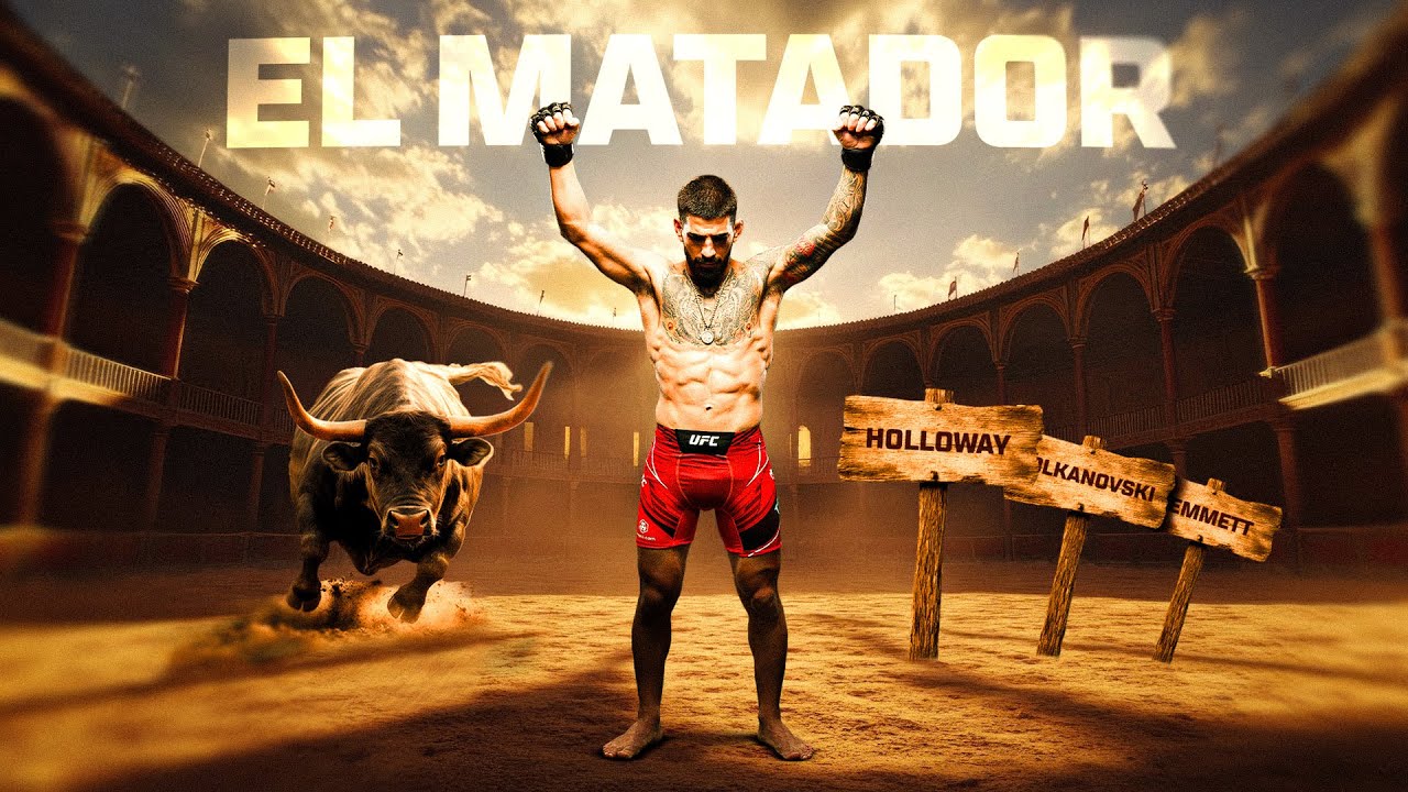Ilia 'El Matador' Topuria en UFC 317 ⚔️