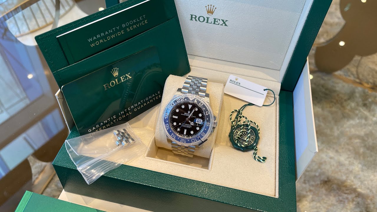 2021 Rolex GMT Master 2 Batgirl Unboxing & Review