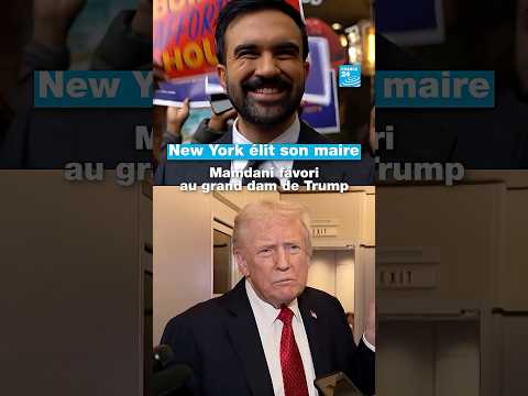 New York élit son maire : Mamdani en tête face à Trump