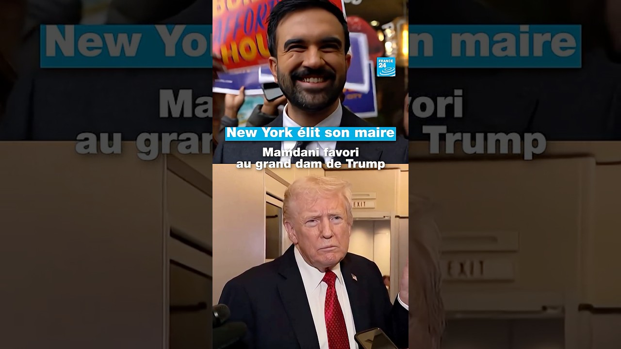 New York élit son maire : Mamdani en tête face à Trump