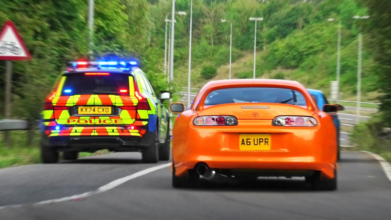 Police Confront Modified Cars at Trax 2024 π