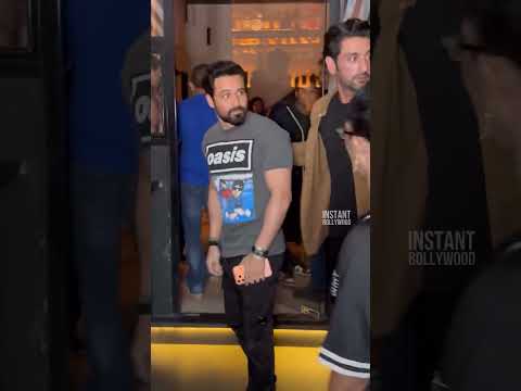 Emraan Hashmi and Shaad Randhawa spotted together after ages… Awarapan 2 loading? 👀🔥#shorts