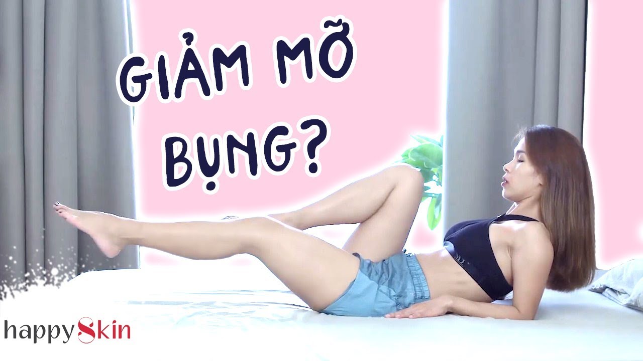 6 Bài Tập Giảm Mỡ Bụng Hiệu Quả Ngay Trên Giường 🛏️ | Cách Tập Đơn Giản Với Blogger Hà Mi