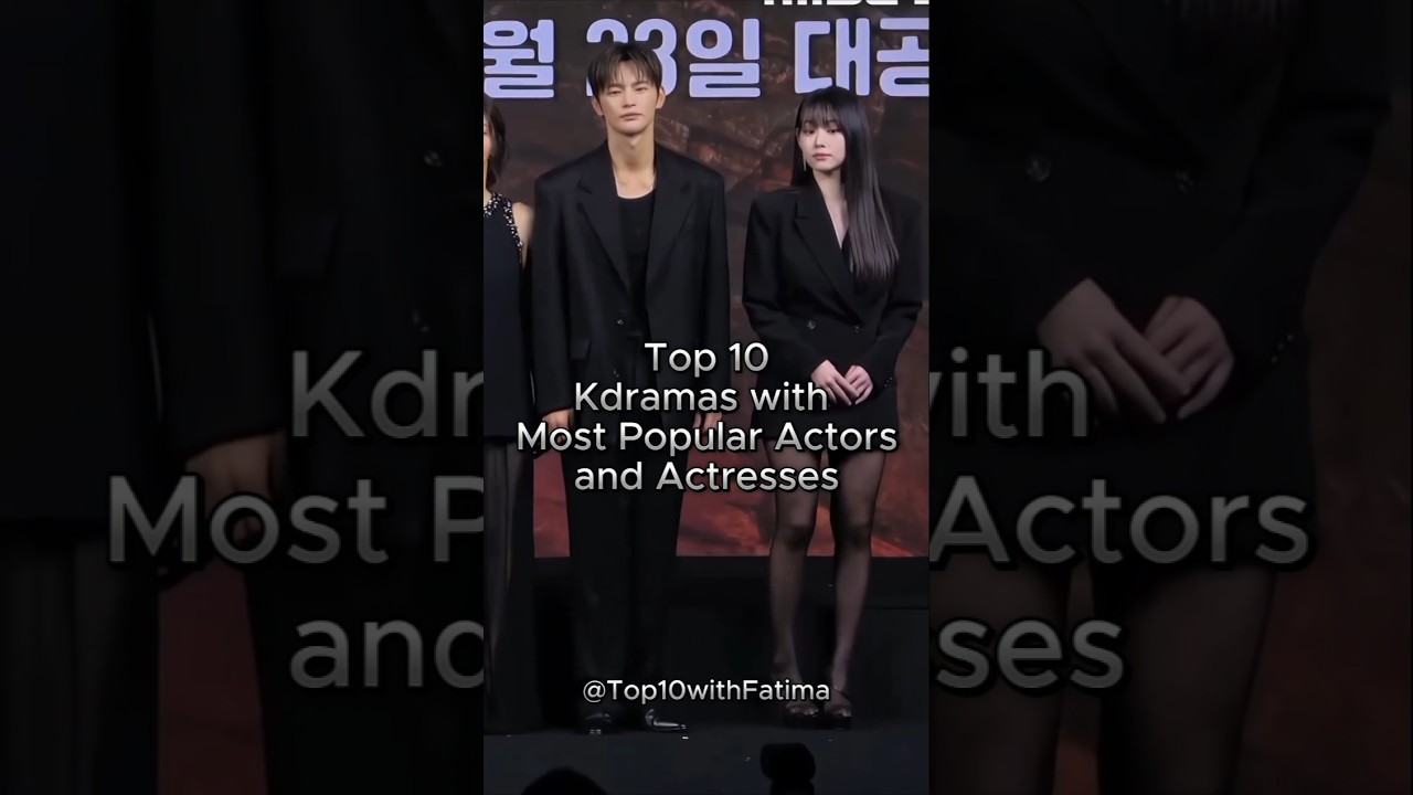 Top K-Dramas Featuring the Most Popular Casts 🌟