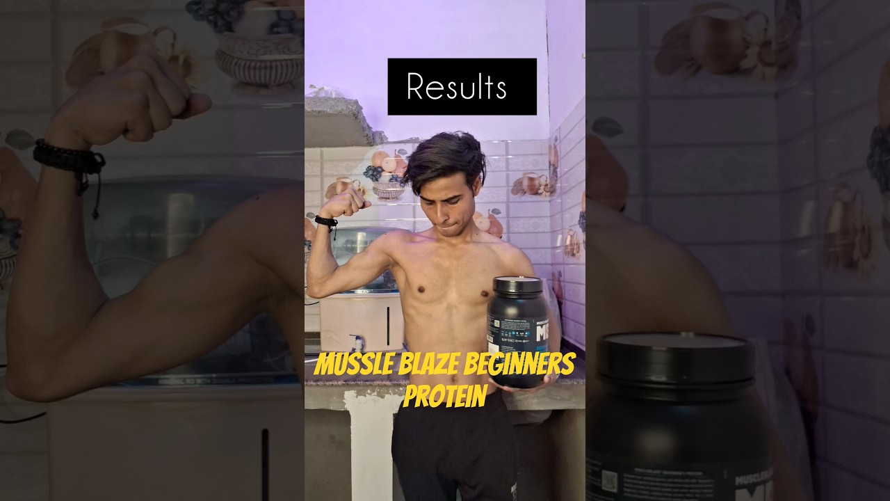 MuscleBlaze Beginner's Protein 💪 #Shorts