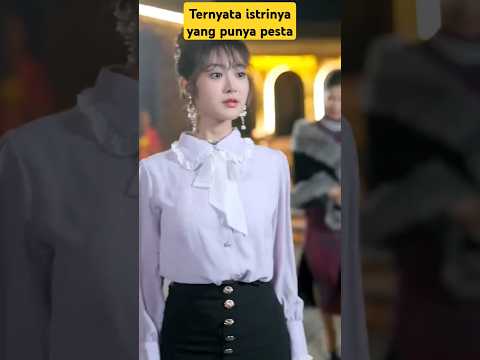 menganiaya gadis miskin,ternyata istri ceo yang punya pesta