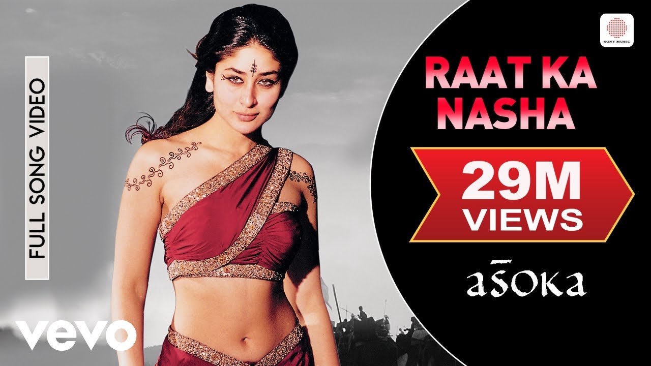 Raat Ka Nasha Full Video - Asoka | Shah Rukh Khan,Kareena | K.S. Chithra | Gulzar | Anu Malik
