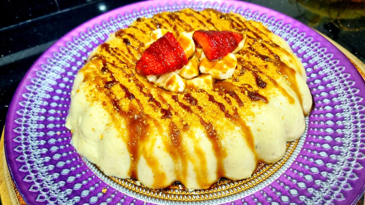 مطبخ أم وليد: فلون بريستيج بدون بيض أو مايزينة 🍮