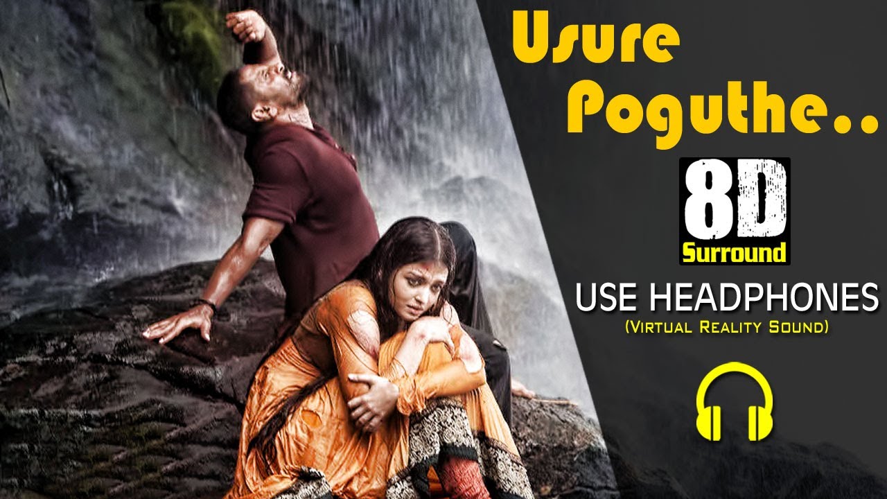 Usure Pogudhey 8D Audio - Raavanan | Karthik & A.R. Rahman 🎶