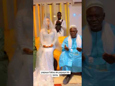 LE PÈRE DE FALLOU AVEC BB BINTA ❤️#love #mariage #Wedding #couple #music #shorts #challenge #live