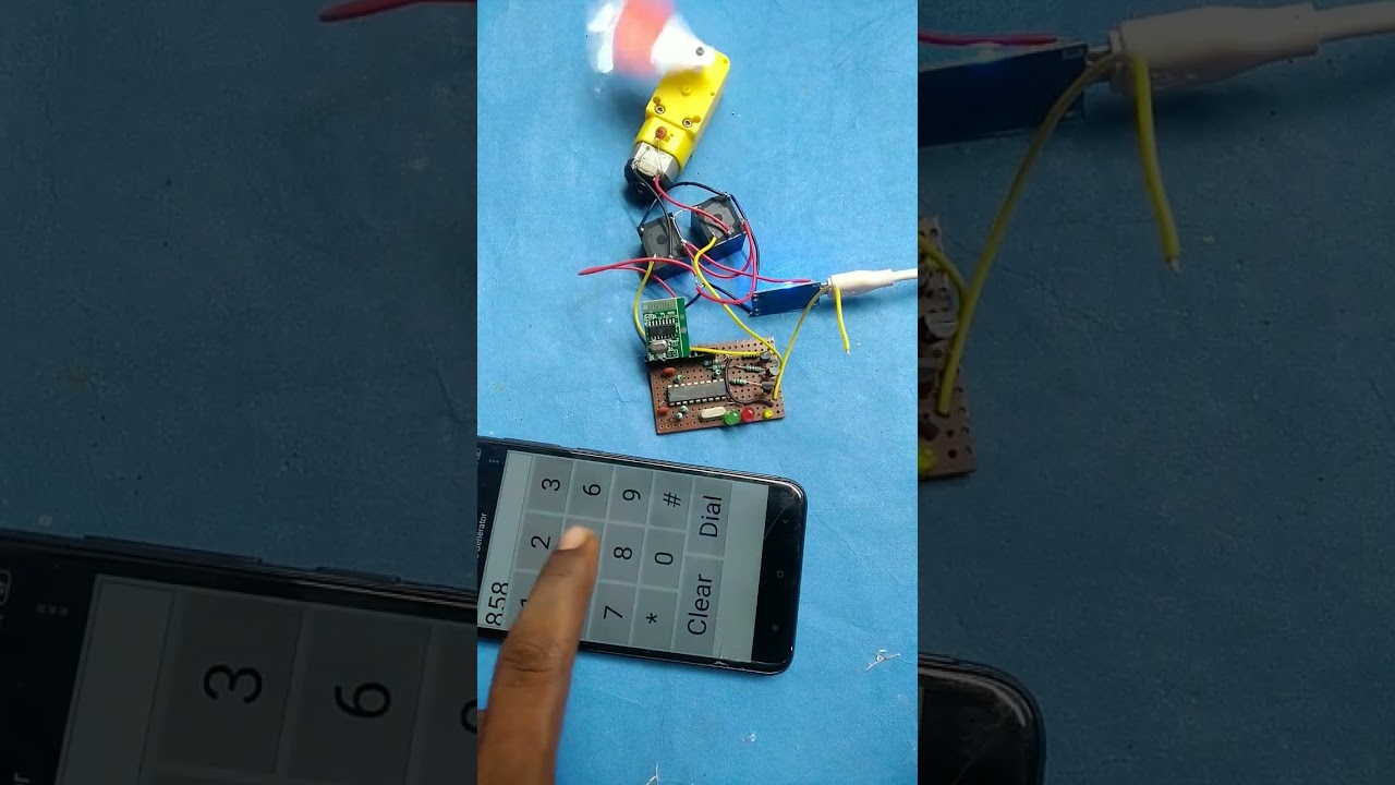 Bluetooth DC Motor Control: Forward & Reverse 🚗