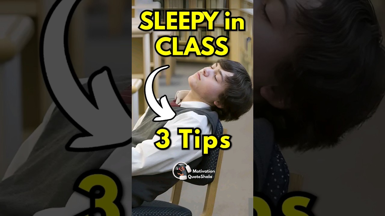 3 Tips to Stay Awake in Class π΄