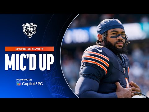 D'Andre Swift | Mic'd Up | Chicago Bears