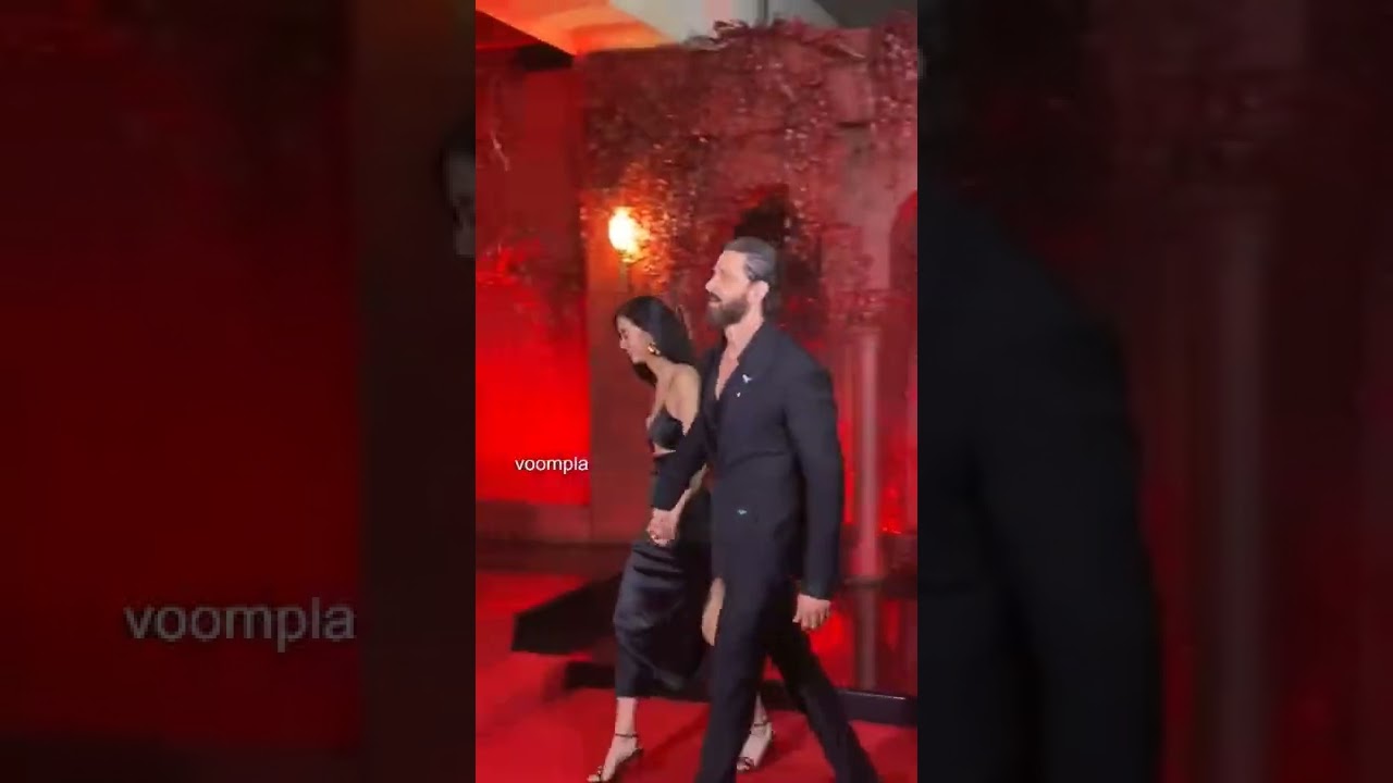 Hrithik Roshan and Saba Azad Spotted Together at Karan Johar’s 50th Birthday Bash 🎉