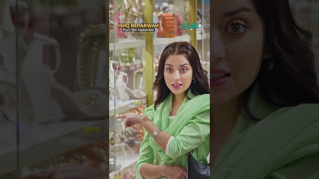 ✨ Teaser for 'Ishq Beparwah' Premiering September 16th on Green TV! #alizayshah #affanwaheed