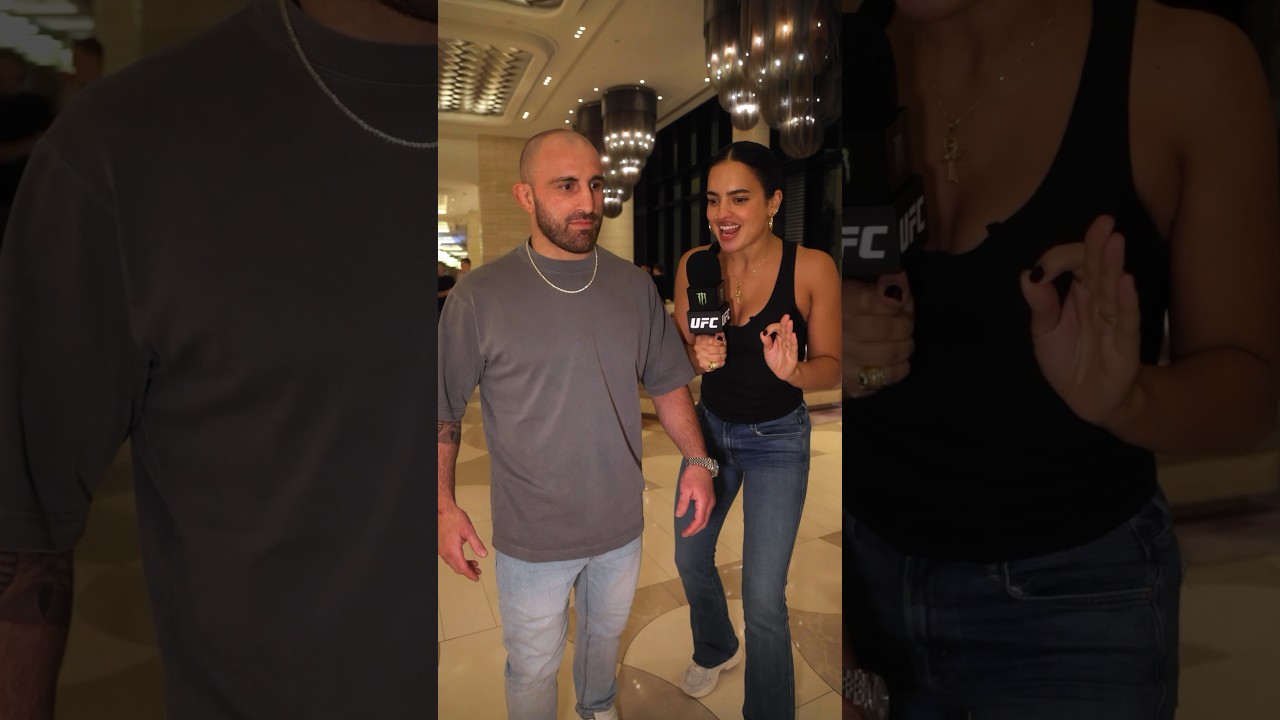 English or Spanish? UFC 305 with Volkanovski 🥊