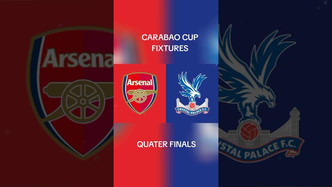 Carabao Cup Quarter-Final Fixtures β½