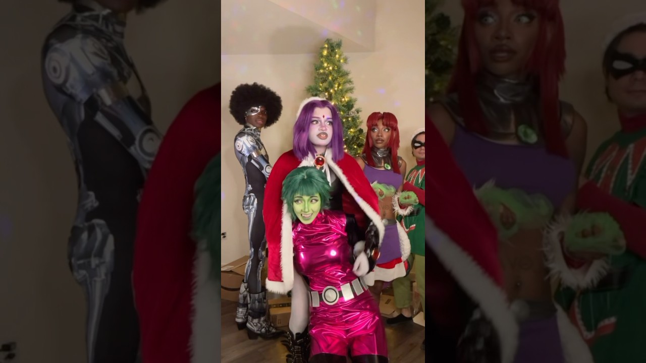 Beast Boy & Raven Cosplay from Teen Titans 🦸‍♂️