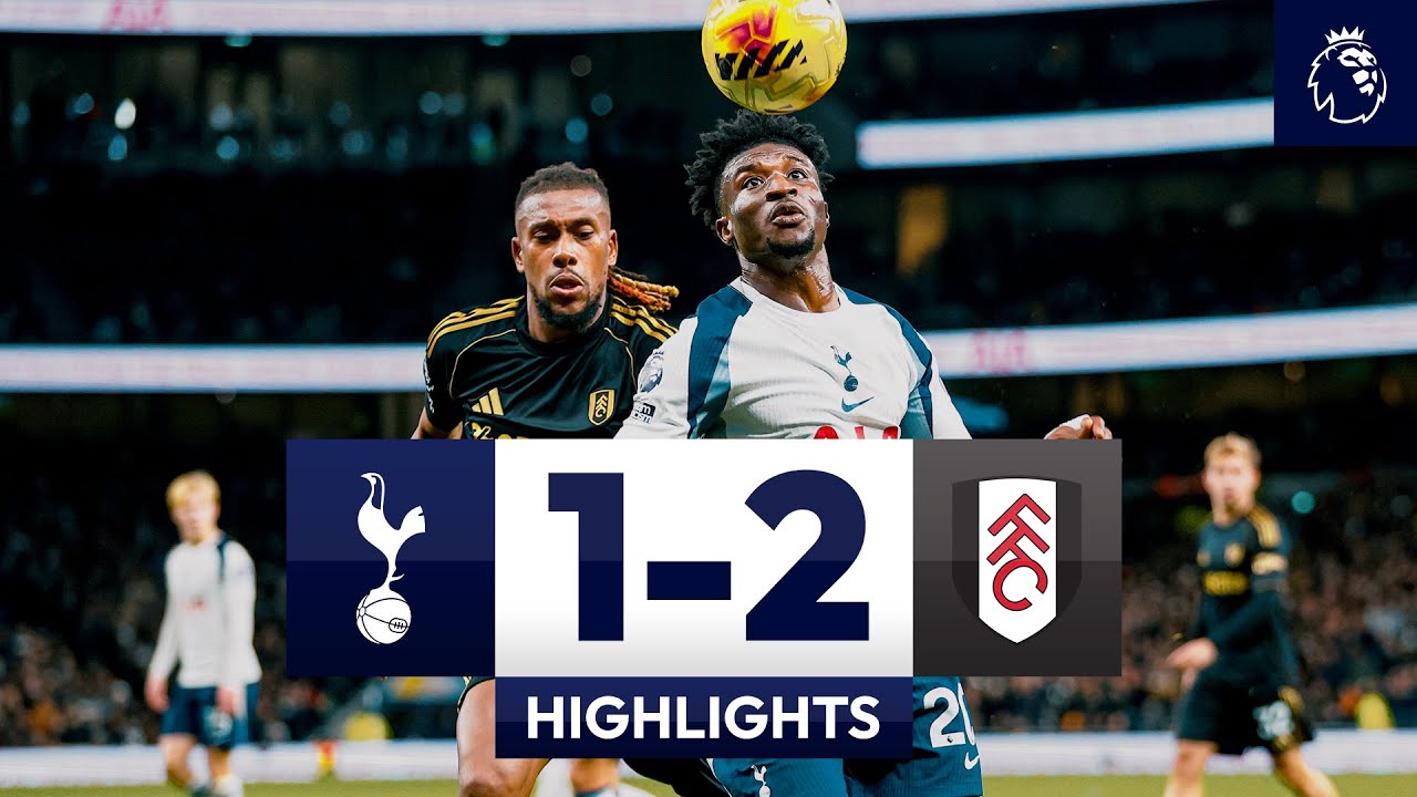 Spurs 1-2 Fulham: Premier League Highlights ⚽