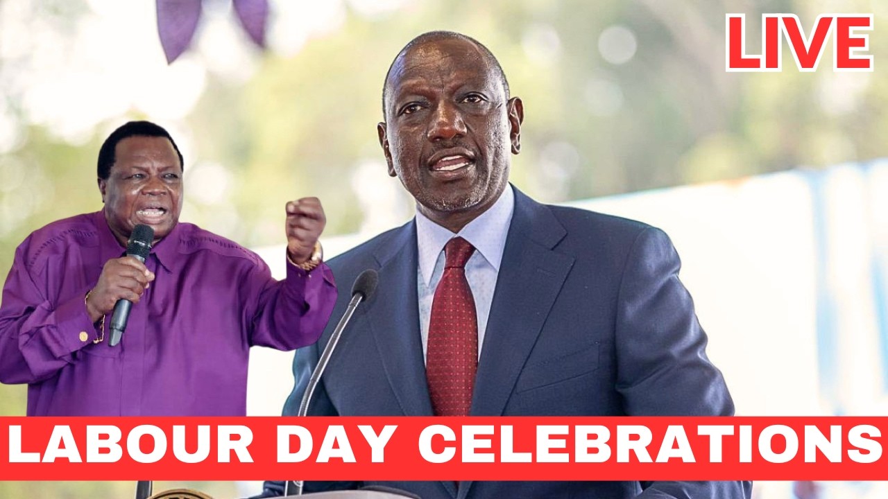LIVE! President Ruto & Atwoli lead 61st LABOUR DAY CELEBRATIONS in Vihiga County!!