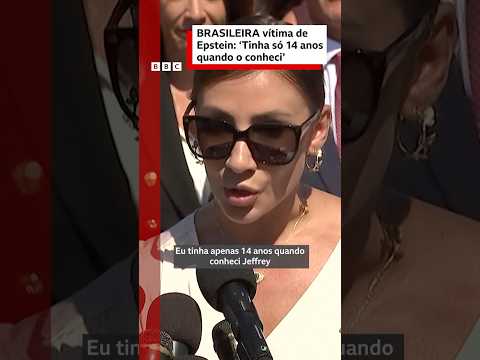Brasileira revela ter sido abusada sexualmente por Jeffrey Epstein quando era adolescente 🚨