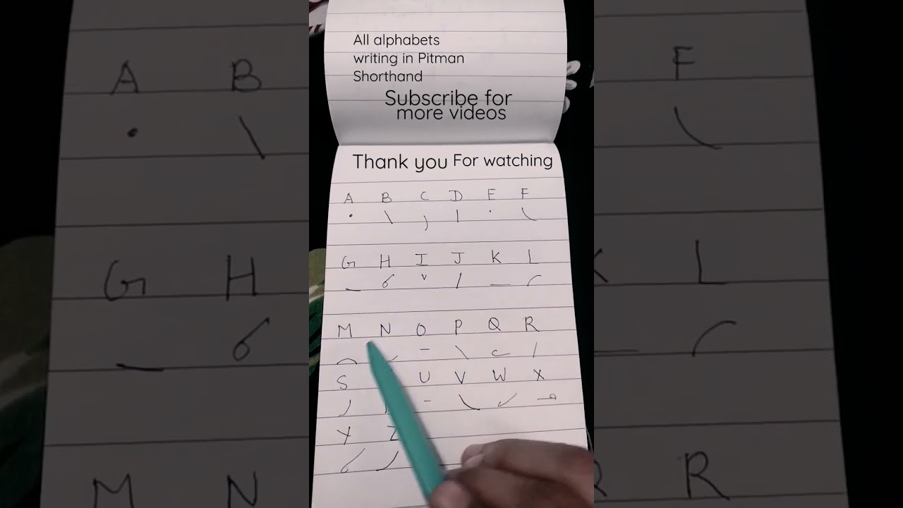 Master Shorthand Alphabets Quickly ✍️ | Easy Transcription Tips