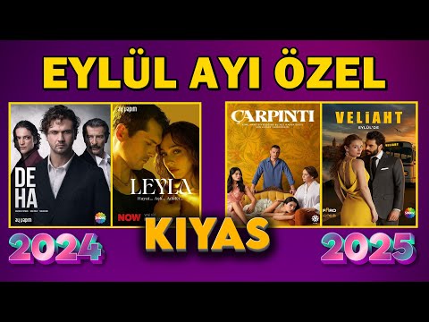 KIYASLAMA: Geçen Sene vs Bu Sene - Eylül'de Başlayan Yeni Dizilerin Reytingleri