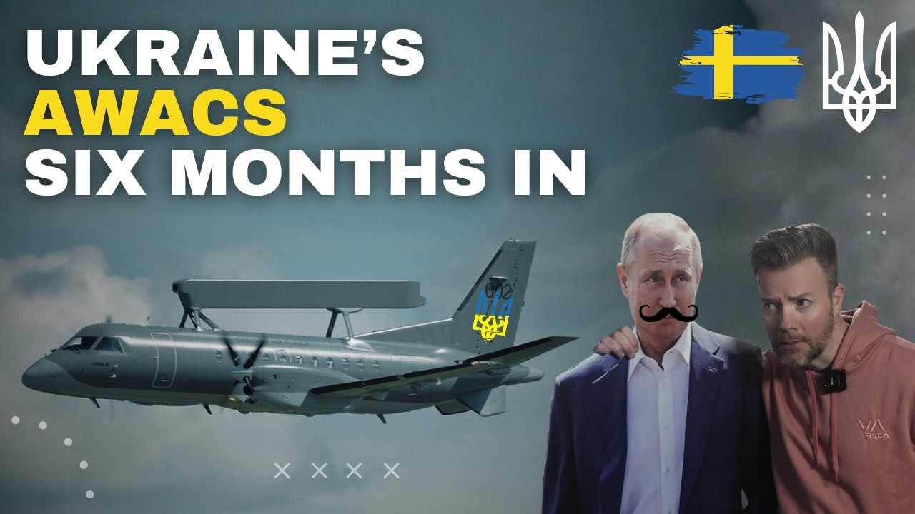 Ukraine's Use of New Radar Plane Enhances Air Defense Against Russian Jets