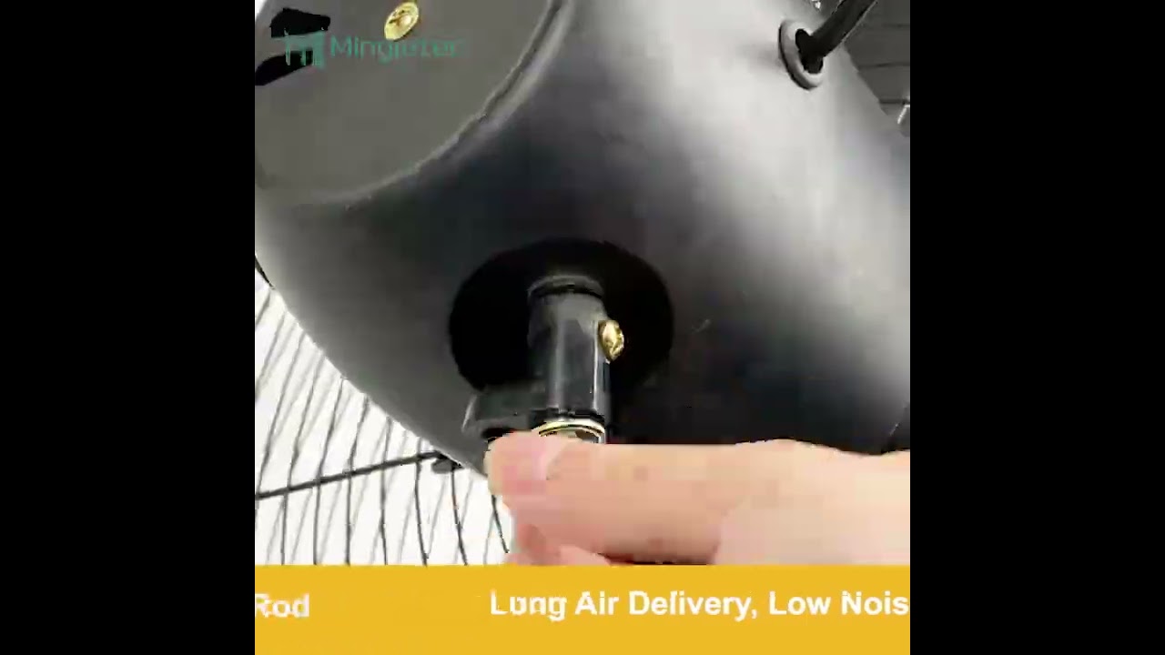 3-Speed Industrial Fan by MingleTec ⚙️