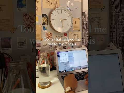 TOOLS EVERY STUDENT NEED for writing a thesis