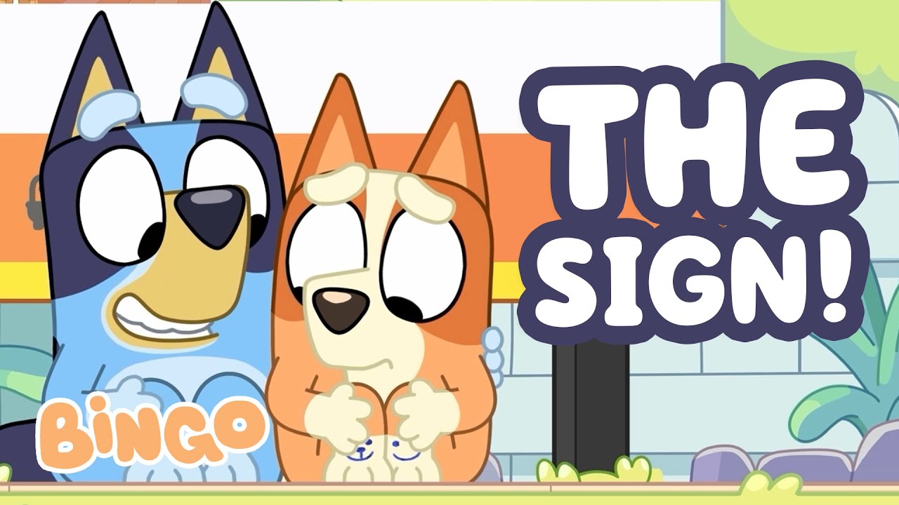 Bluey Brightens Bingo’s Day with a Heartwarming Story 💙 | Episode Highlight from 'The Sign'