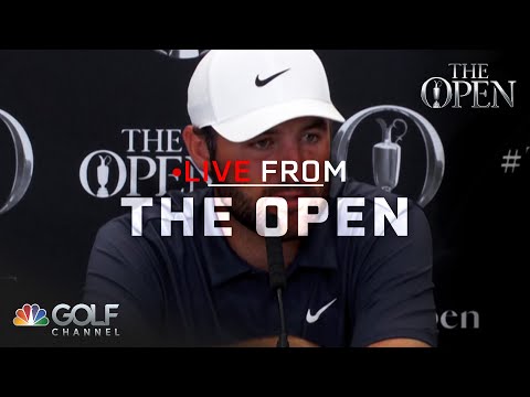 Scottie Scheffler: Open win is special, Tiger comparison 'silly' | Live From The Open | Golf Channel