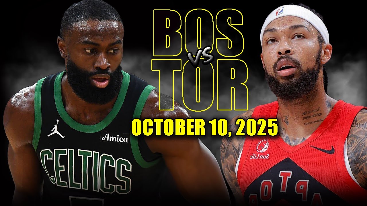 Boston Celtics vs Toronto Raptors Full Game Highlights - October 10, 2025 | NBA Preseason