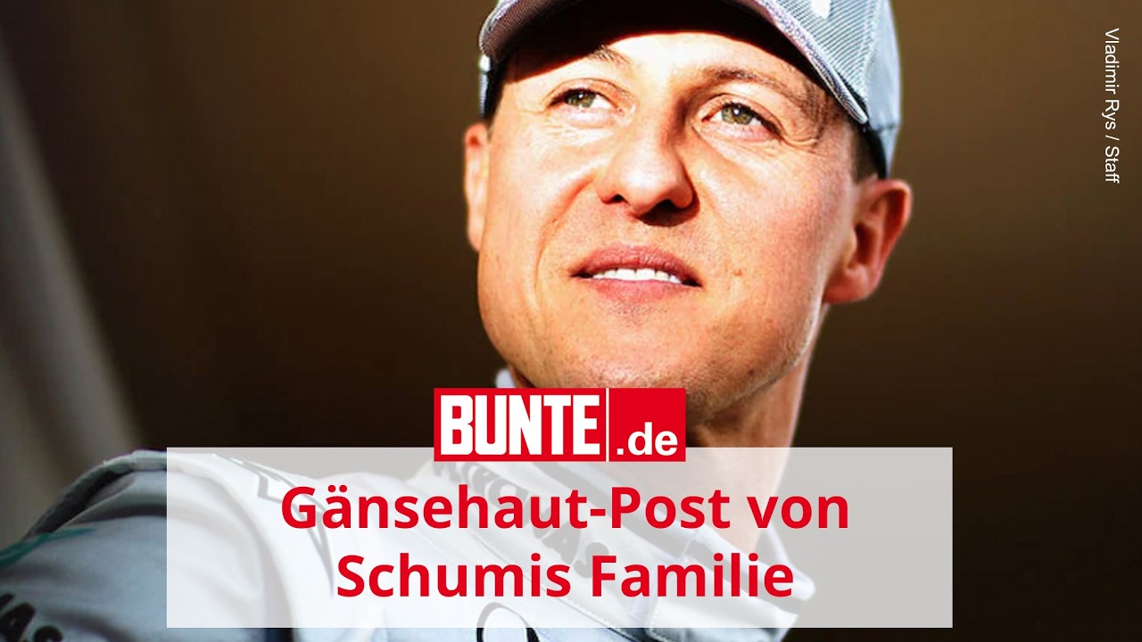 Michael Schumachers Familie sorgt mit emotionalem Post für Gänsehaut