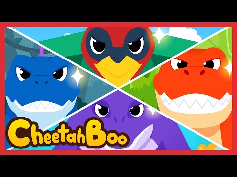 We Are the Ultimate Dinosaurs!๐ฆ | Dinosaur for Kids | Kids Song | #Cheetahboo #shorts