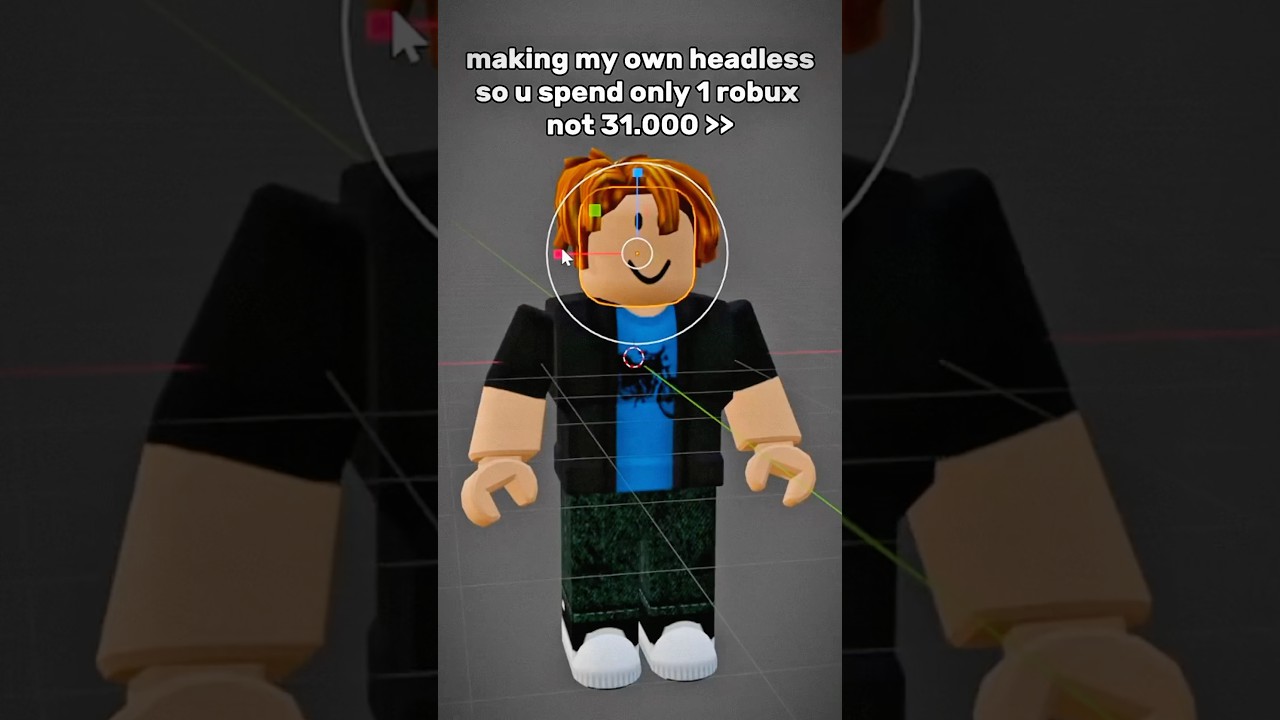 Create a Transparent Head in Roblox for 1 Robux 👾