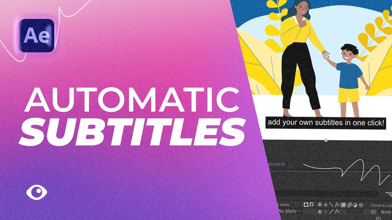 Auto-Add Subtitles in After Effects 🎬