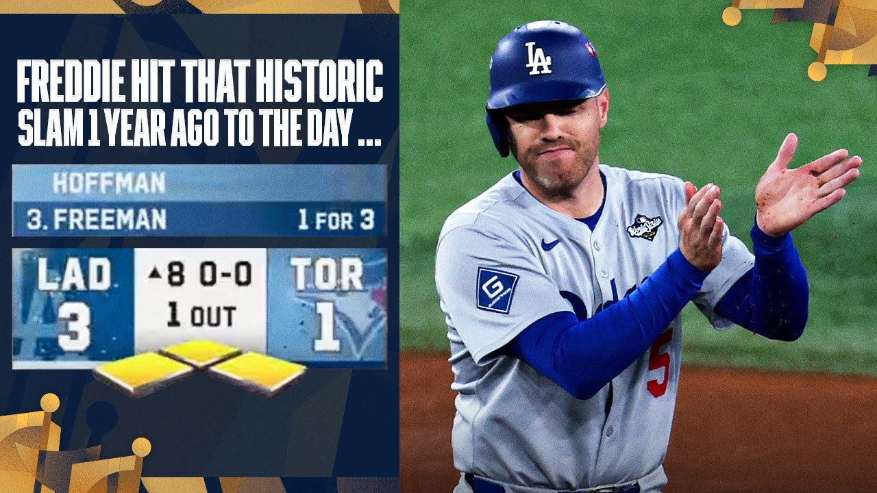 Freddie Freeman's Clutch Moments: Historic Walk-Off Grand Slam & More 👀