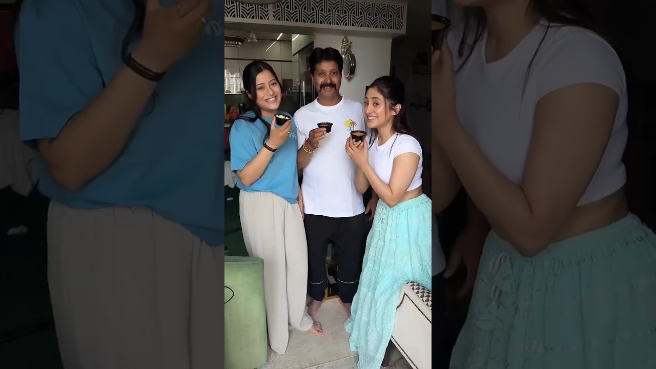 Meet the Adorable Joshi Family! 💖 #ShivangiJoshi #Shorts #Trending