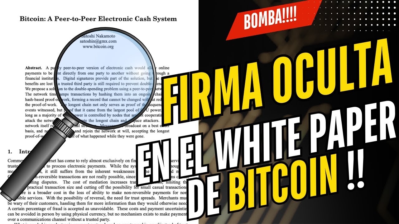 ¡Descubre los Mensajes Ocultos en el White Paper de Bitcoin con Esteganografía! 🔍