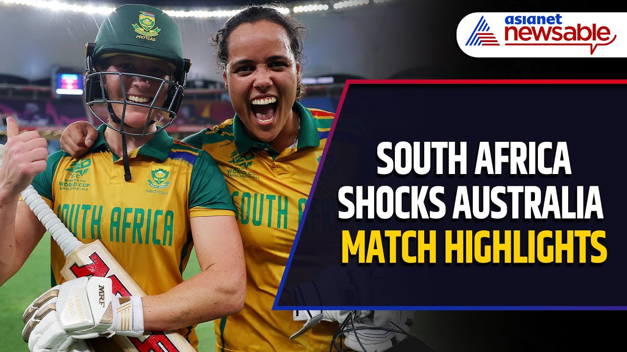 Women’s T20 World Cup 2024 Semi-Final Highlights: South Africa’s Stunning Upset Over Australia 🏏