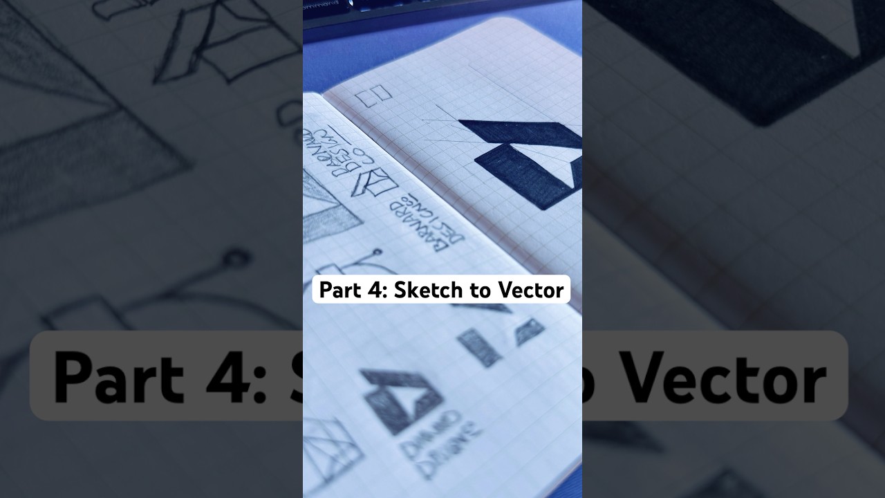 Designing my own logo. Part 4: Sketch to Vector