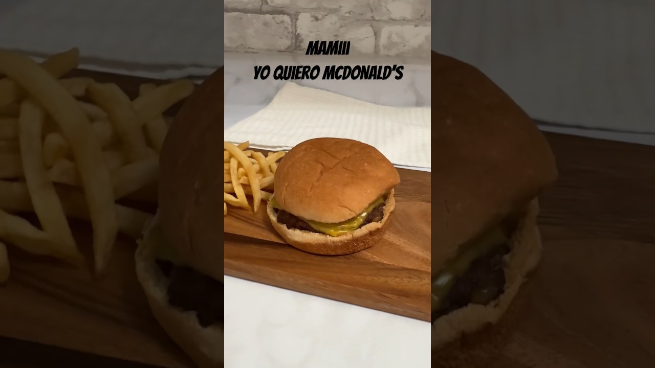 McDonald's Copycat Cheeseburger Recipe 🍔