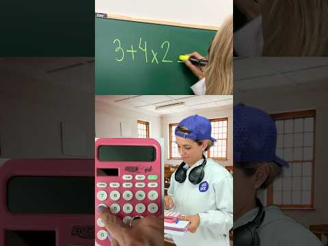 CALCULADORA NA SALA DE AULA 🫤 #math #giscomgiz