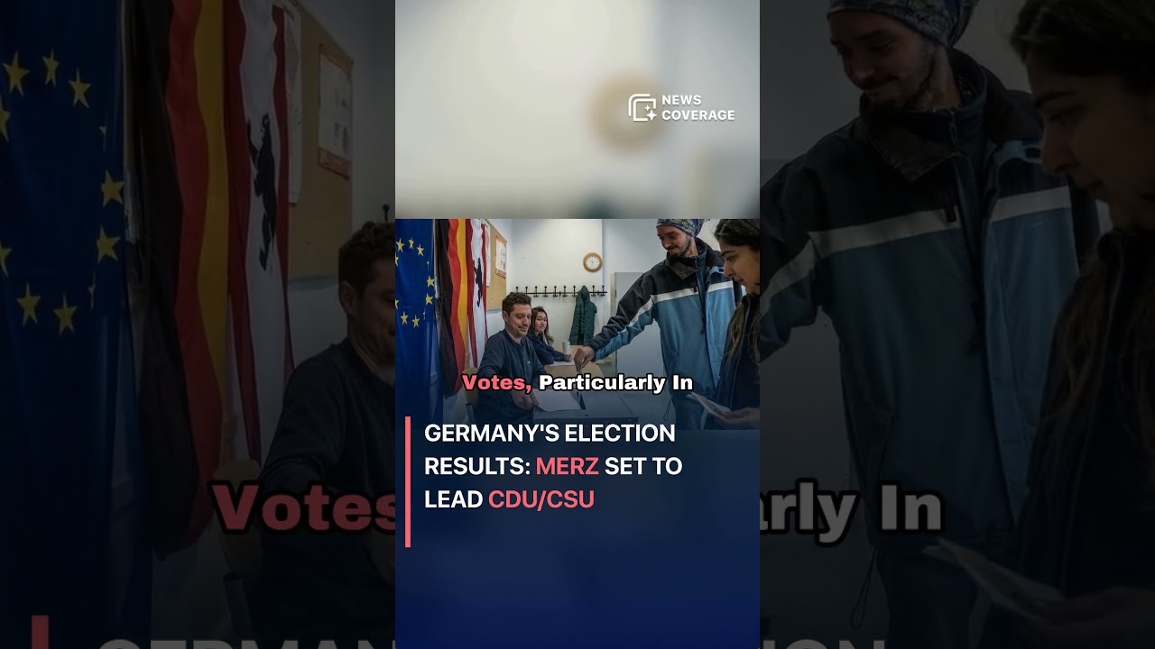 Germany's Election Victory: Friedrich Merz to Lead CDU/CSU 🇩🇪